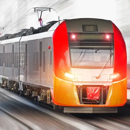 Tren funcionado con un motor en serie