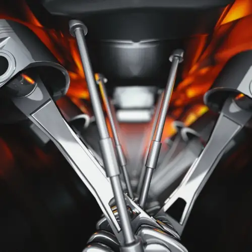 Pistons en un motor tèrmic