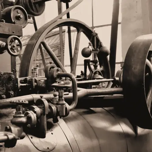 Machine à vapeur industrielle